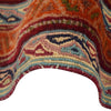 Nakhunak Kilim Area Rug Handmade Multi Geometric 2x4 ft