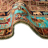 Shikargah Area Rug Handmade Blue Animal/Birds 4x6 ft