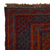 Mashwani Runner Rug Handmade Deep Red Geometric 5x6 ft