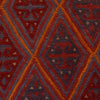 Mashwani Runner Rug Handmade Deep Red Geometric 5x6 ft