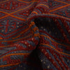 Mashwani Runner Rug Handmade Deep Red Geometric 5x6 ft