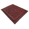 Mashwani Runner Rug Handmade Red Geometric 5x6 ft