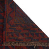 Mashwani Runner Rug Handmade Red Geometric 5x6 ft