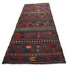 Table Sheet Area Rug Runner Handmade Multi Curvilinear 10'