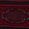 Laghari Kilim Area Rug Handmade Multi Geometric 4x7 ft