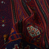 Laghari Kilim Area Rug Handmade Multi Geometric 4x7 ft