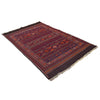 Laghari Kilim Area Rug Handmade Multi Geometric 4x7 ft