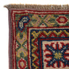 Kazak Rug Handmade Gray Medallion 4x6 ft