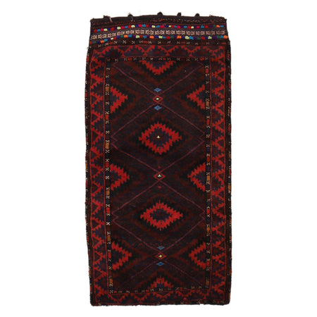 Balisht Area Rug Handmade Multi Geometric 2x3 ft