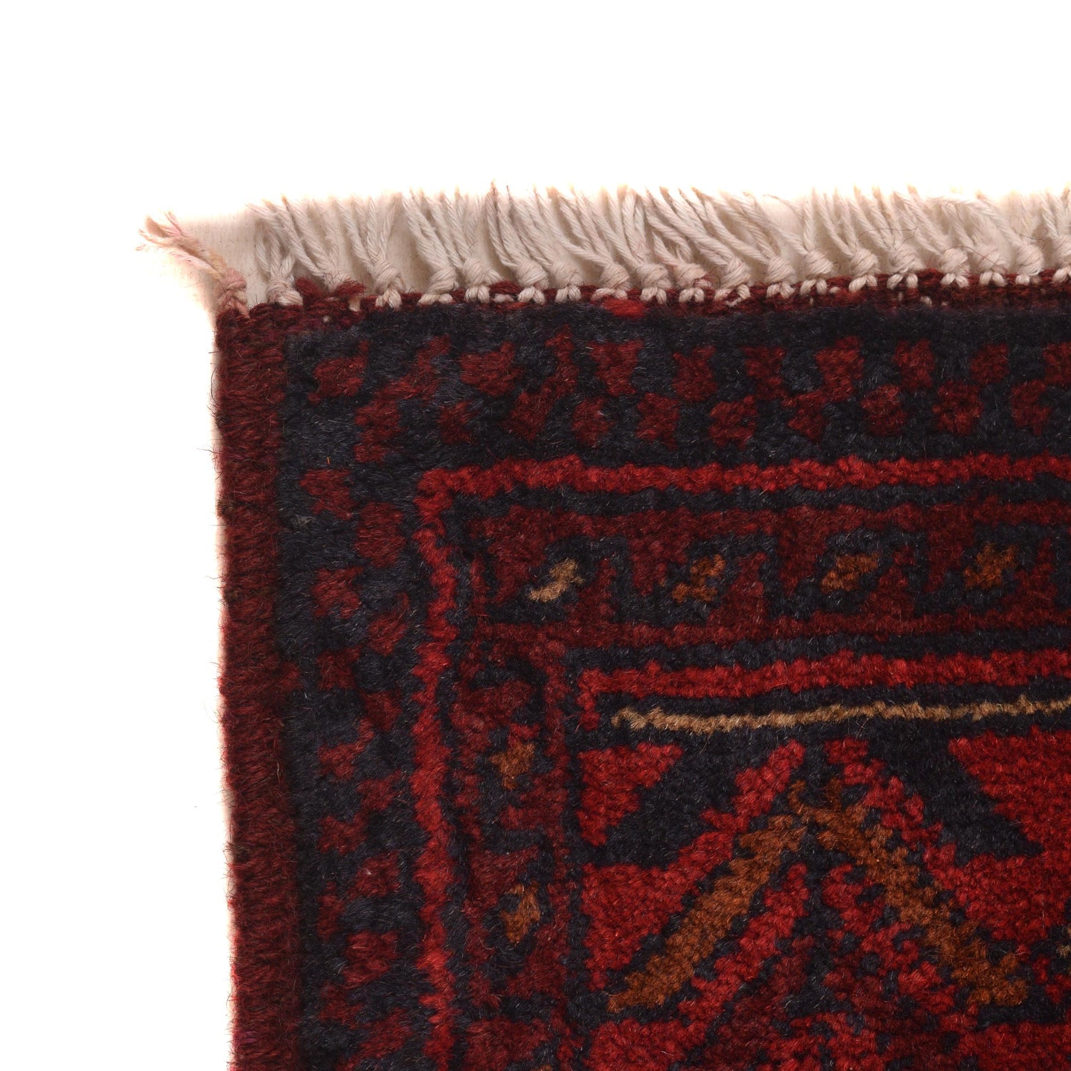 Khal Mohammadi Rug Handmade Red 3x5 ft