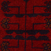 Khal Mohammadi Rug Handmade Red 3x5 ft