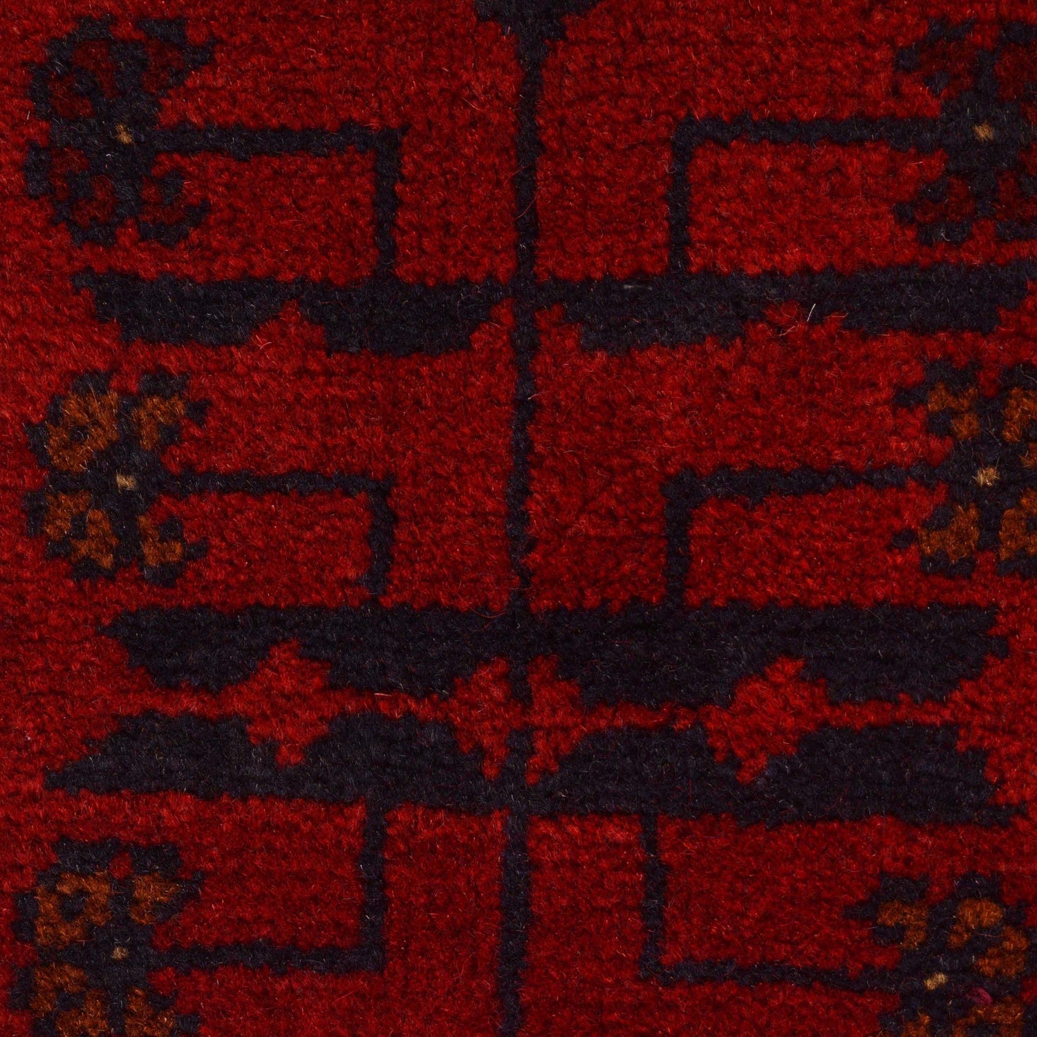 Khal Mohammadi Rug Handmade Red 3x5 ft