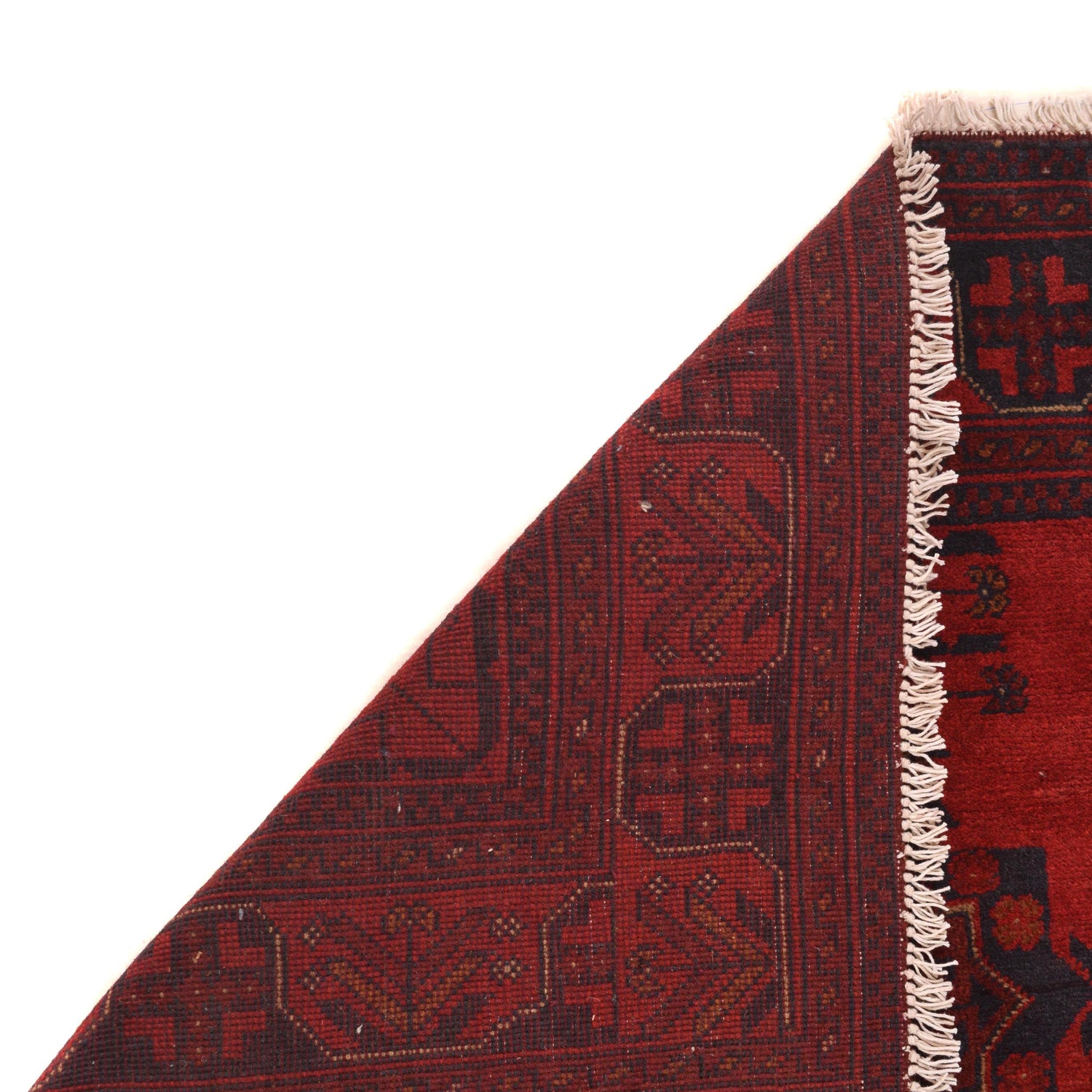 Khal Mohammadi Rug Handmade Red 3x5 ft