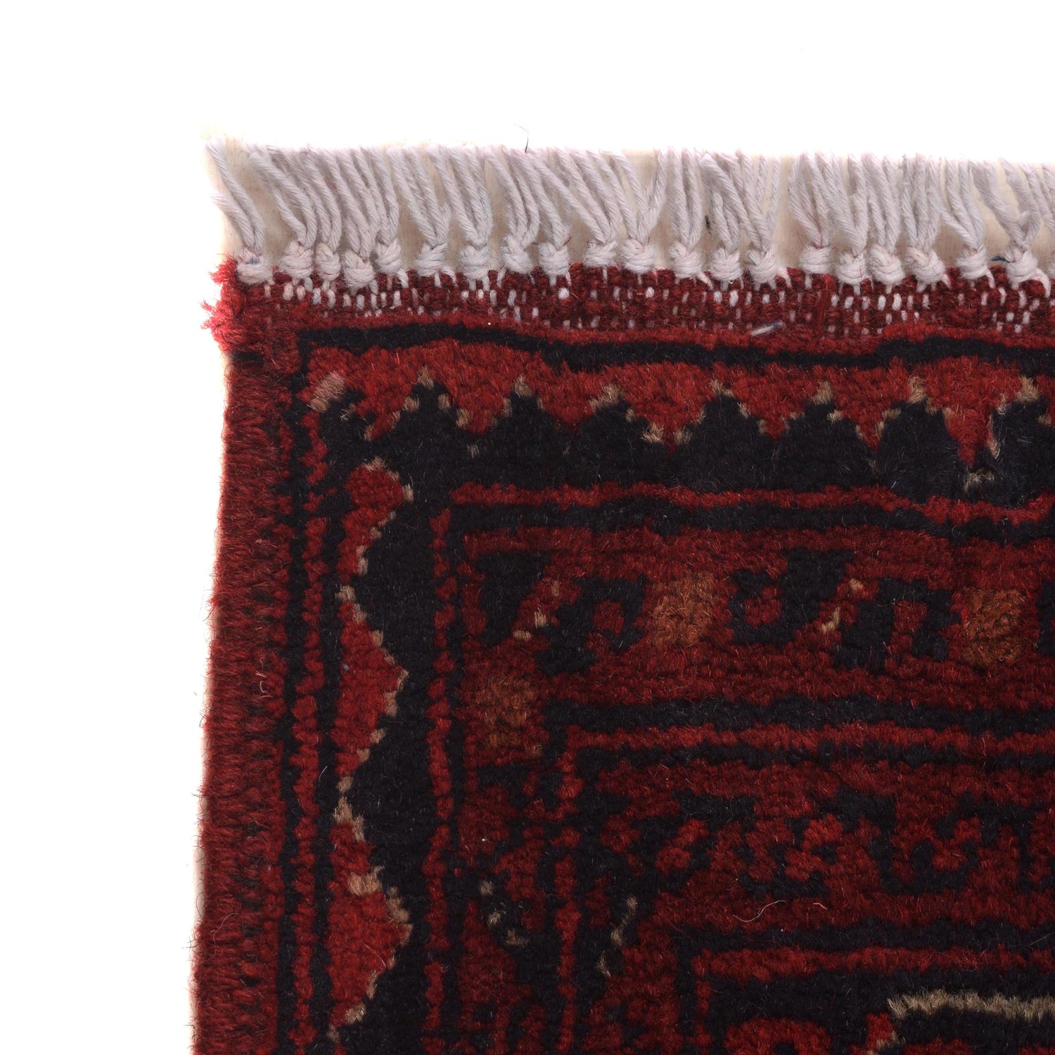 Khal Mohammadi Rug Handmade Red 4x7 ft