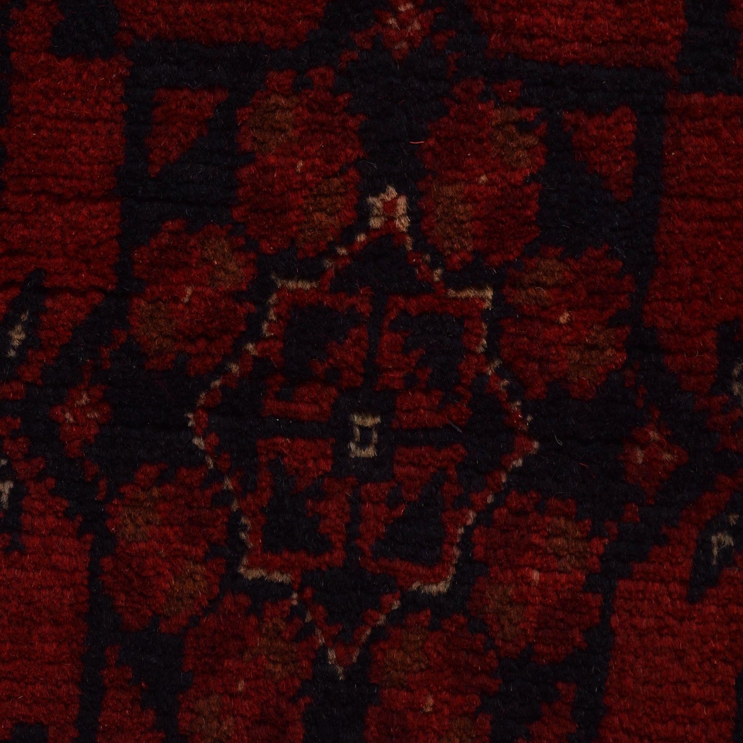 Khal Mohammadi Rug Handmade Red 4x7 ft