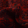 Khal Mohammadi Rug Handmade Red 4x7 ft