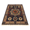 Mamluk Area Rug Handmade Blue Medallion 3x5 ft