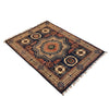 Mamluk Area Rug Handmade Blue Medallion 3x5 ft