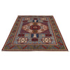 Mamluk Area Rug Handmade Multi Medallion 4x7 ft