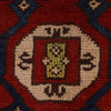 Mamluk Area Rug Handmade Multi Medallion 4x7 ft