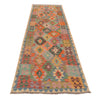 Handmade Multi Kilim Geometric 10' Runner