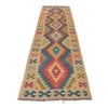 Handmade Multi Kilim Geometric 10' Runner