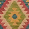 Handmade Multi Kilim Geometric 10' Runner