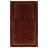 Baluchi Rug Handmade Red Prayer Design 3x5 ft