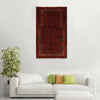 Baluchi Rug Handmade Red Prayer Design 3x5 ft