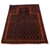 Baluchi Rug Handmade Multi Prayer Design 2x4 ft