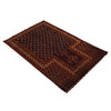 Baluchi Rug Handmade Multi Prayer Design 2x4 ft