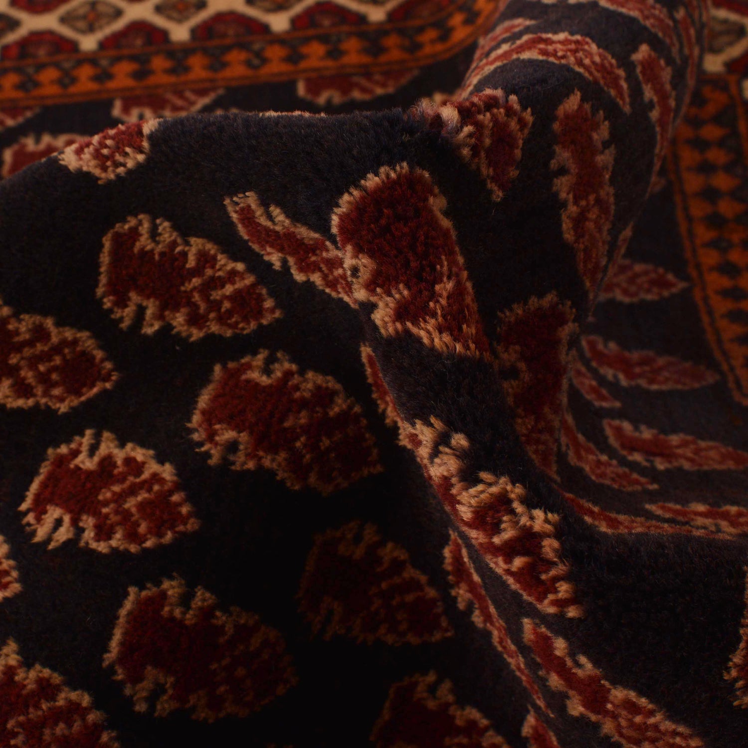 Baluchi Rug Handmade Multi Prayer Design 2x4 ft