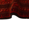 Bokhara Rug Handmade Red Medallion 4x6 ft