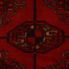 Bokhara Rug Handmade Red Medallion 4x6 ft