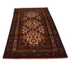 Baluchi Rug Handmade Multi Geometric 4x6 ft