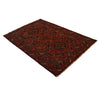 Baluchi Rug Handmade Multi Geometric 4x6 ft