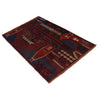 Pictorial Rug Handmade Multi Design