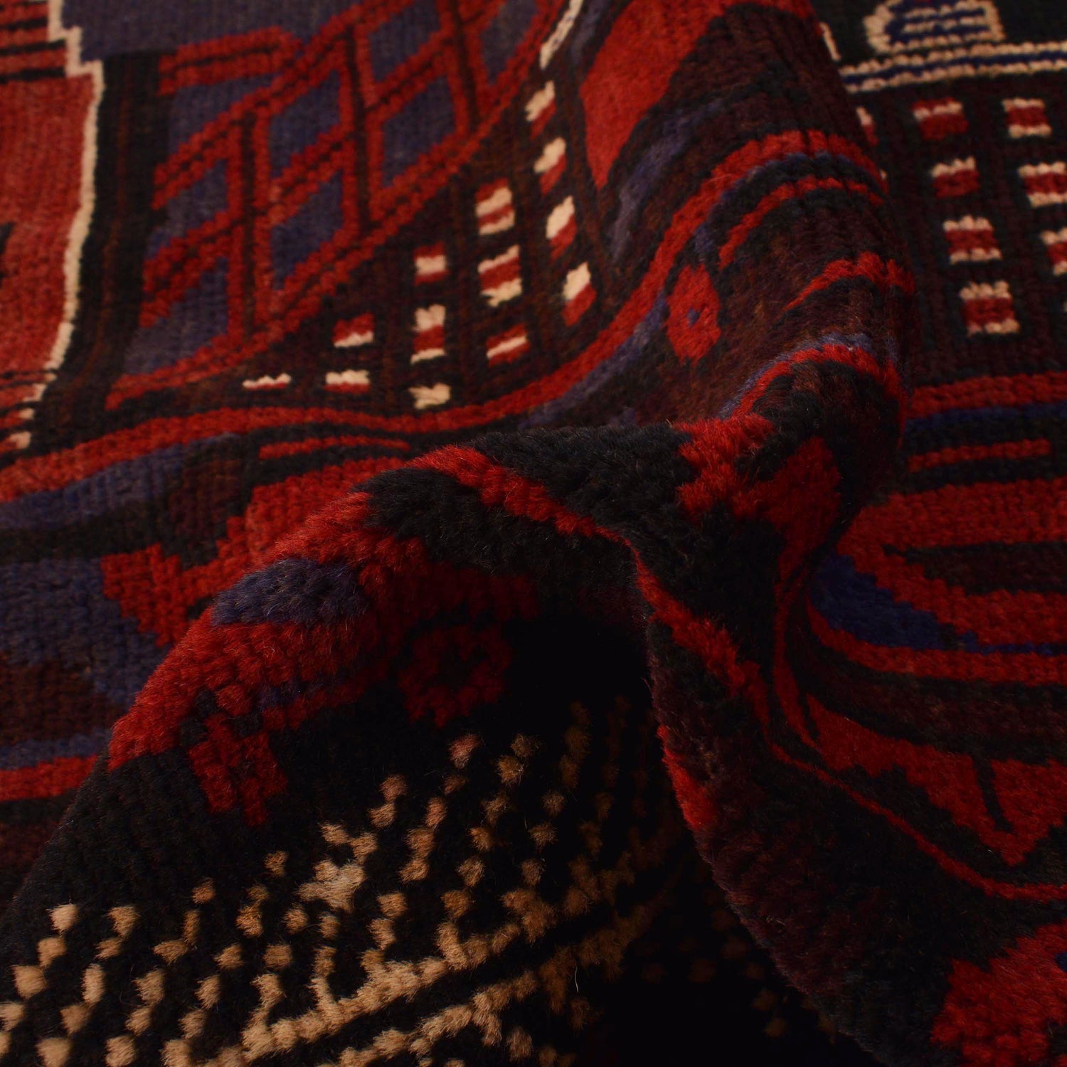 Pictorial Rug Handmade Multi Design