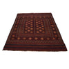 Laghari Kilim Area Rug Handmade Multi Geometric 4x7 ft