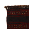 Laghari Kilim Area Rug Handmade Multi Geometric 4x7 ft