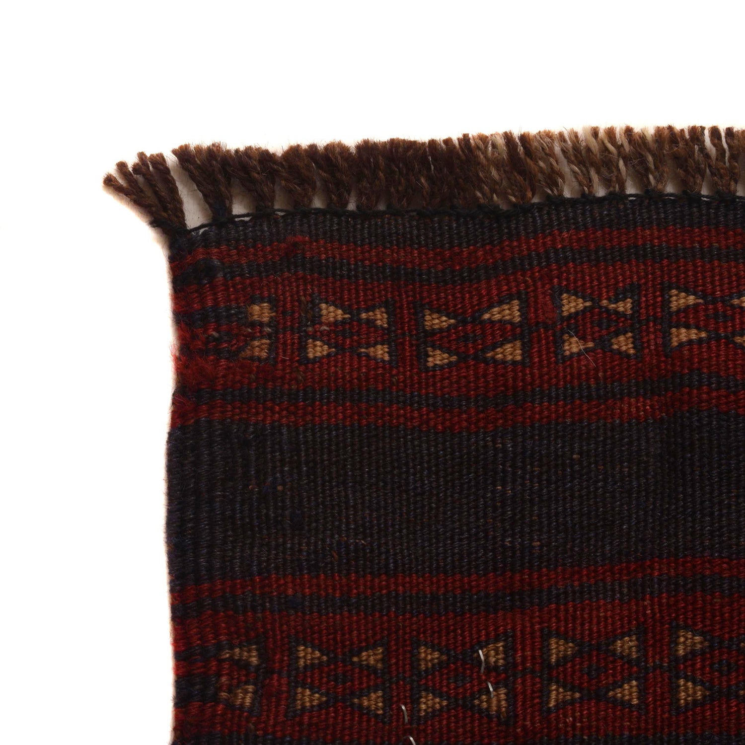 Laghari Kilim Area Rug Handmade Multi Geometric 4x7 ft