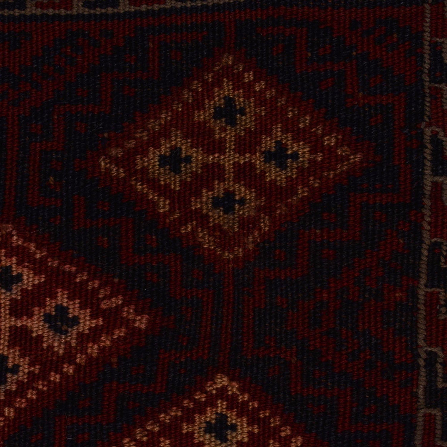Laghari Kilim Area Rug Handmade Multi Geometric 4x7 ft