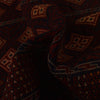 Laghari Kilim Area Rug Handmade Multi Geometric 4x7 ft