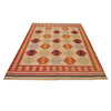 Maimana Kilim Area Rug Handmade Multi Floral 5x8 ft