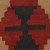Maimana Kilim Area Rug Handmade Multi Floral 5x8 ft