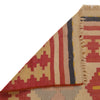 Maimana Kilim Area Rug Handmade Multi Floral 5x8 ft