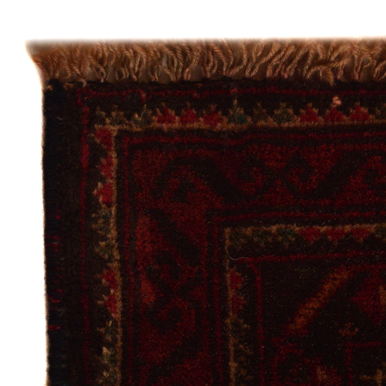 Hand-Knotted Multi Baluchi Tribal Area Rug – 2' 10" x 3' 10" ft (86 x 118 cm) | SKU: G35171