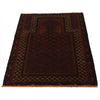 Baluchi Rug Handmade Red Prayer Design 2x4 ft
