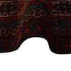 Baluchi Rug Handmade Red Prayer Design 3x5 ft