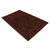 Baluchi Rug Handmade Multi Geometric 4x6 ft